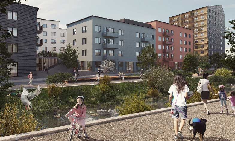 NREP förvärvar bostadsprojekt i Bromstensstaden