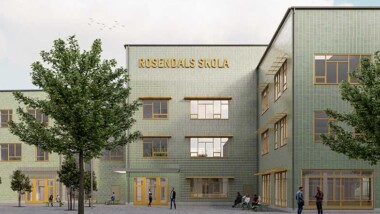 Uppsala tar nästa steg i byggandet av nya skolan i Rosendal