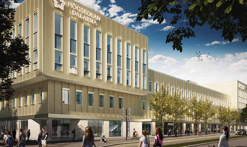 NCC bygger Högskolan Dalarnas nya campus