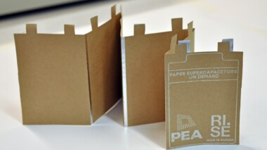 Pappersbatteriet som kan lagra energi i byggnader