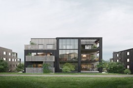 Hållbara bostadsrätter byggs i Varberg