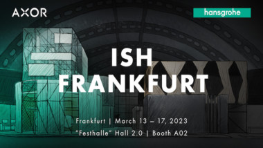 Hansgrohe Group presenterar innovationer för hållbara helhetsupplevelser i badrummet