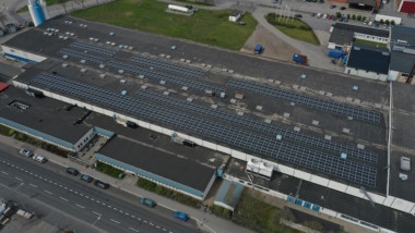 Ystads största solcellsanläggning på tak