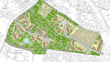 Nya bostadsområdet i Västervik med fokus på hållbart byggande