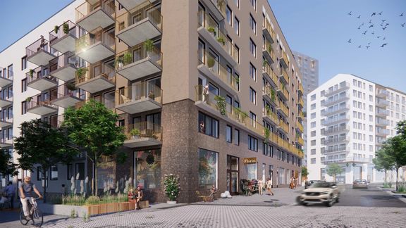 Byggstart för 300 nya bostäder med miljöbyggnad silver – 50 meter från tunnelbanan i Barkarby