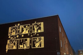 Uppsalahem satsar på ljuskonst i studentområde