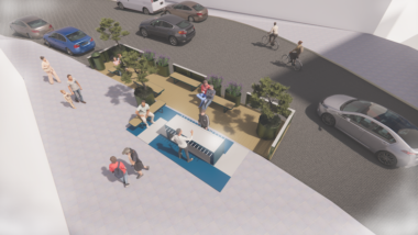 Alecta Fastigheters nya satsning på Regeringsgatan – fickparker