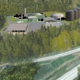 Storskalig biogasanläggning där användning av gödsel ger imponerande utsläppsminskningar