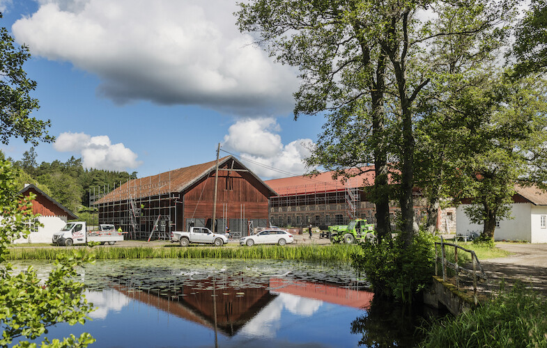 Släktgården Berga säteri vill bli självförsörjande på solenergi