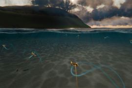 Framsteg för världens första drakpark för tidvattenenergi på Färöarna