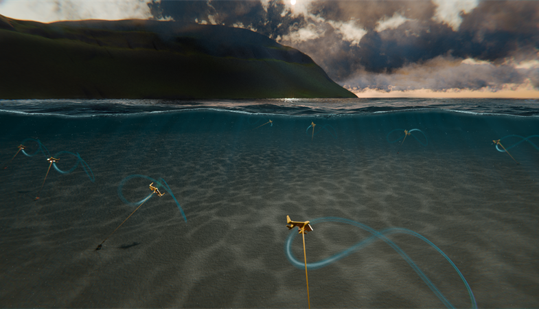 Framsteg för världens första drakpark för tidvattenenergi på Färöarna
