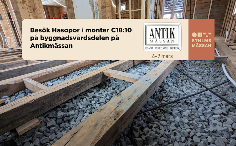 Hasopor på Antikmässan 6-9 mars 2025: Innovation möter tradition