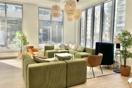 Invigning av studentlounge i kvarteret Valvik, Kista äng