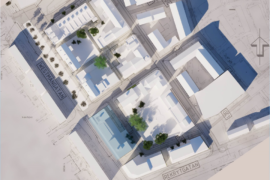 Byggstart för nya bostäder och verksamhetslokaler i kvarteret Labbet i Ebbepark