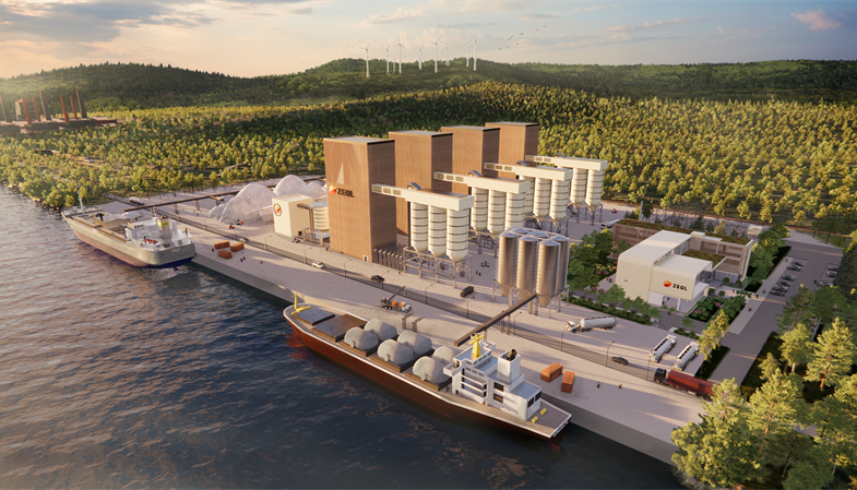 Investerar i världens första elektriska och utsläppsfria kalkanläggning i Norge