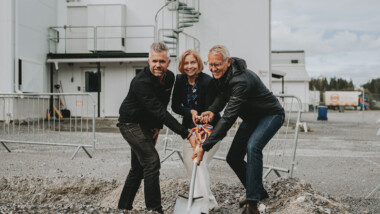 Polarbröd tar första spadtaget – bygger nytt kontor i Älvsbyn