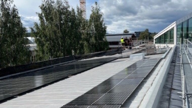 Solel driver bygget och medvetenheten vid ACE Powerhouse