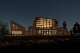 Leder byggnationen av Granö Beckasins nya konferens- och restauranganläggning