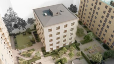 Bygger nya hyresrätter på innergård i Stockholm