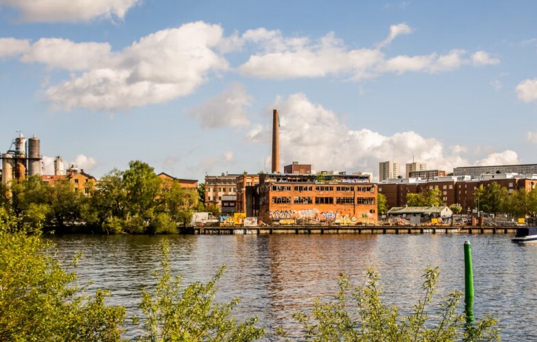 Ny stadsdel växer fram