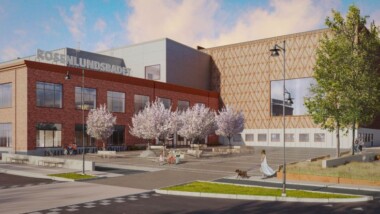 Nya Rosenlundsbadet: Första projektet med betongelement tillverkade med CCS-cement