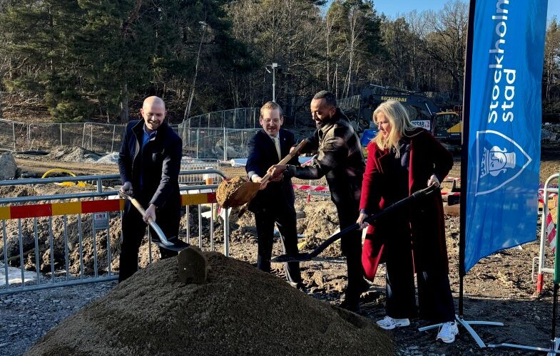 Nu byggs Hagsätra is- och idrottshall