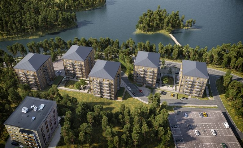 Storsala planerar cirka 200 nya bostäder i Nacka