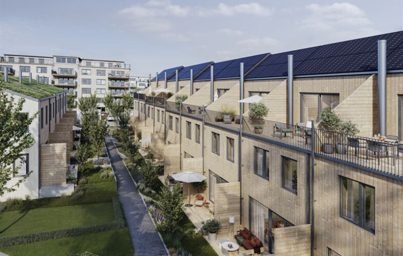 Slutsålt i Besqabs utvecklingsområde Viggby Ängar i Täby