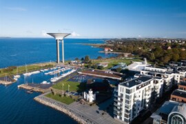 Renoverar Landskrona vattentorn