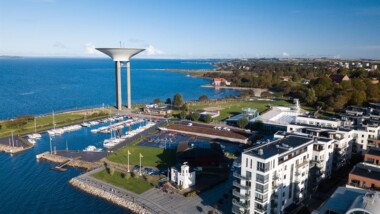 Renoverar Landskrona vattentorn