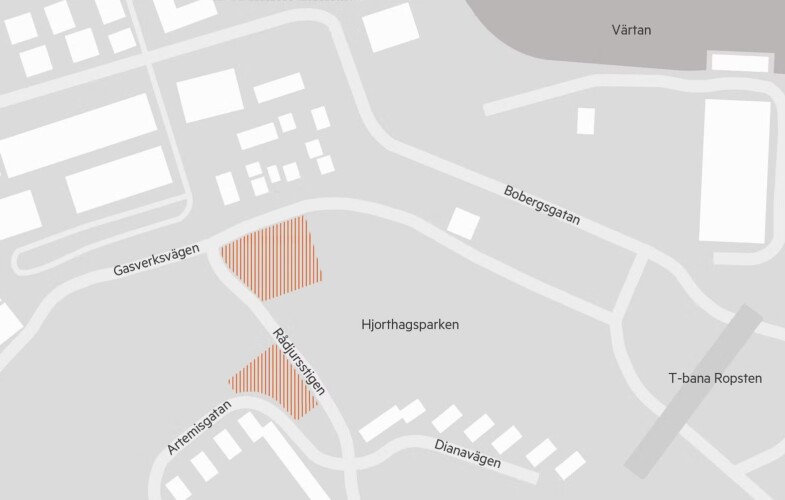 Utvecklar 80 nya bostäder i Hjorthagen i stadsnära parkläge