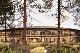 Vinst för runt bostadshus