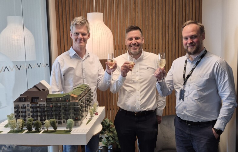 MVB bygger nya bostadsrätter åt Nordr i Forsåker