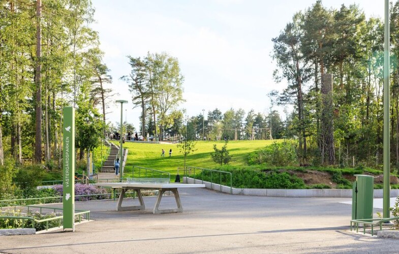 Västergårdsparken vinner Solna stadsmiljöpris 2026