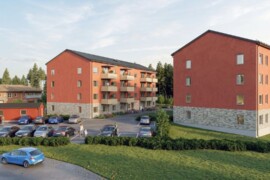 Första spadtaget för 46 nya hyresrätter i Lugnet – VärmdöBostäder bygger vidare i Gustavsberg
