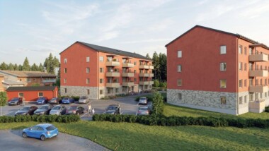 Första spadtaget för 46 nya hyresrätter i Lugnet – VärmdöBostäder bygger vidare i Gustavsberg