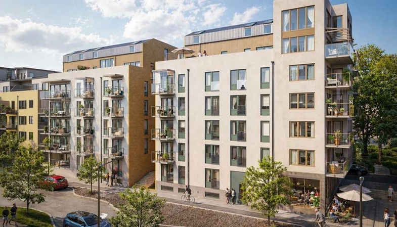 Startar produktion av 44 nya attraktiva bostäder i centrala Linköping