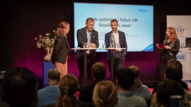 Premiären för Sweden Water Expo samlade VA-branschen