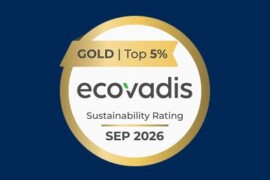 Behåller EcoVadis Gold – placerar sig bland de fem procent främsta företagen