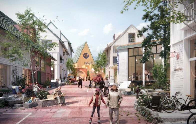 Tar klivet in i Norge: utvecklar nytt centrum i Roa