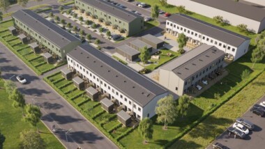 Bygglov klart för 41 nya radhus i Boden