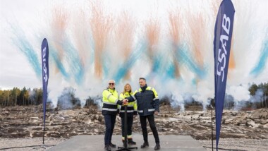 Inleder byggnationen av ny härdlinje i Oxelösund