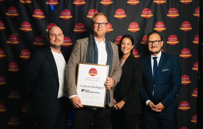 Dubbla utmärkelser på Stora Karriärdagen 2026
