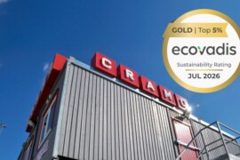 Återigen guld i EcoVadis hållbarhetsutvärdering