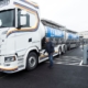 Satsar på eldrivna transporter – minskar klimatavtrycket från byggmaterialleveranser
