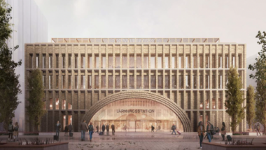 Ljussätter Göteborgs nya landmärke Grand Central